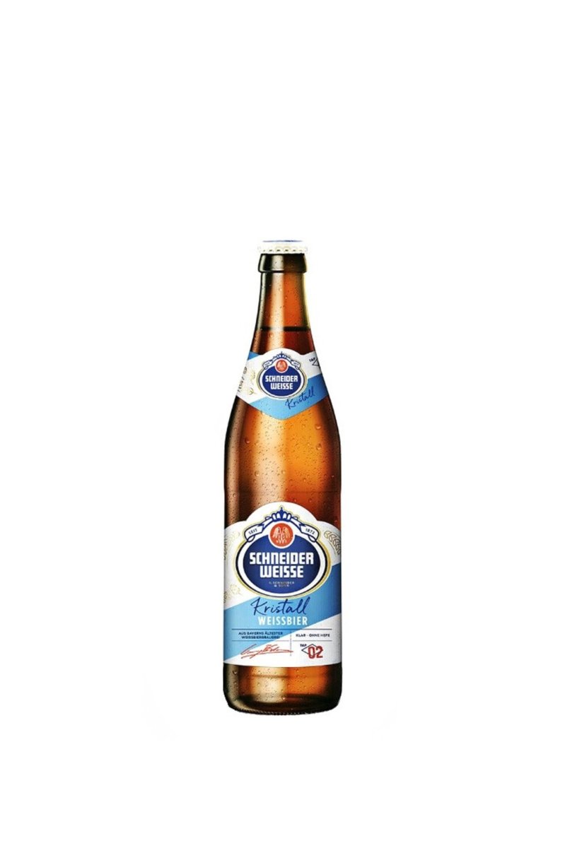 Пиво Шнайдер Вайссе, ТАП 02 Майн Кристалл, светлое, нефильтрованное, 0.5л